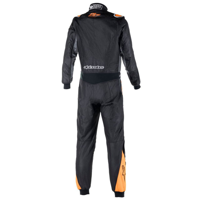 Alpinestars Atom Graphic Suit - Black Anthracite Orange Fluro
