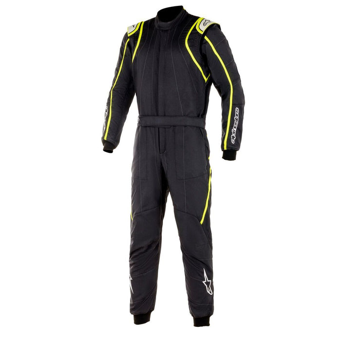 Alpinestars GP Race V2 Suit Black Yellow Fluro