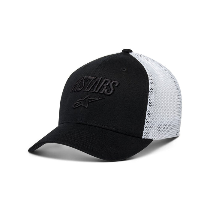 Alpinestars Black and White Angle Mesh Cap - Order Only