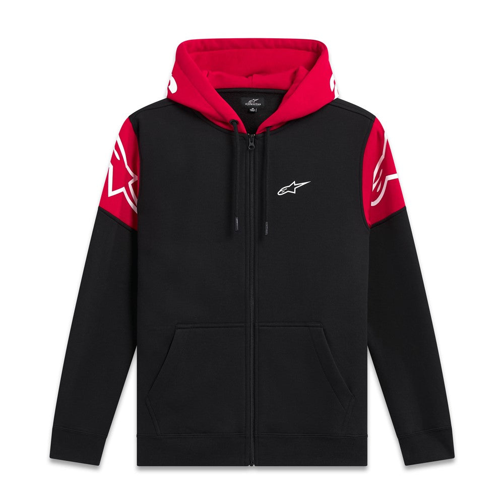 Alpinestars Velocity Hoodie Black Red Order Only Chicane Racewear