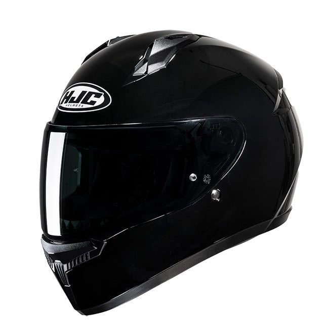 HJC Gloss Black C10 Kart or Track Day Helmet