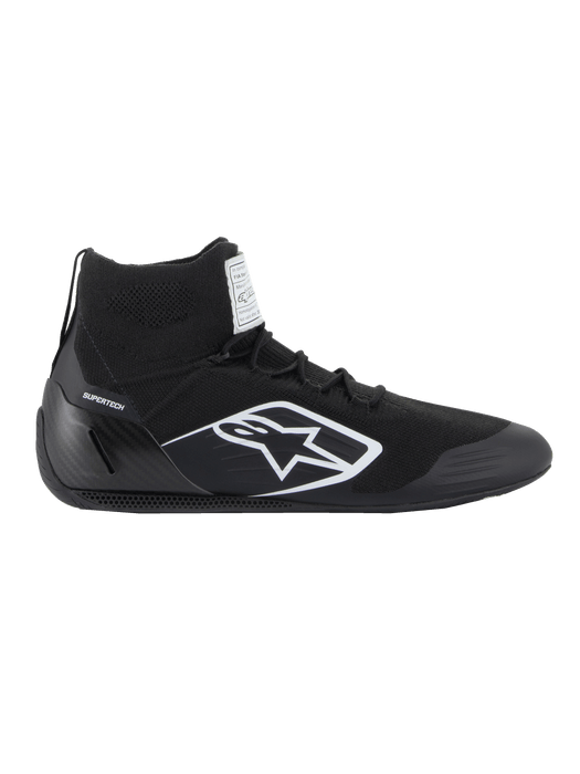 Alpinestars Supertech Shoe Black White