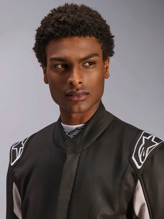 Alpinestars GP Race V3 auto race suit Black Silver