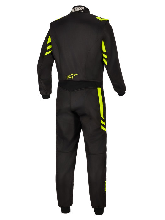 Alpinestars GP Race V3 auto race suit Black Yellow Fluro