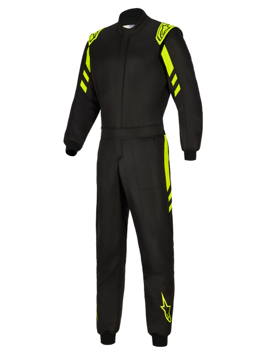 Alpinestars GP Race V3 auto race suit Black Yellow Fluro