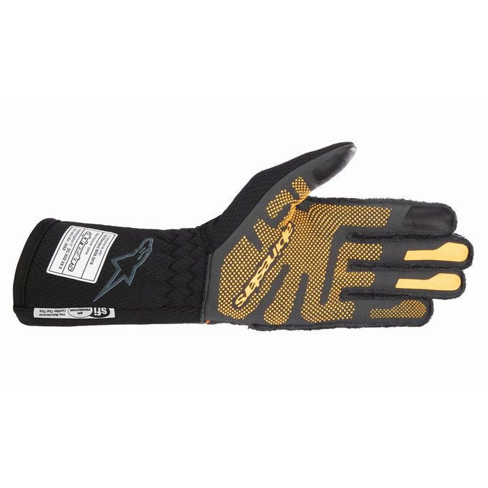 Alpinestars ZX Glove v3 Black and Orange Fluro