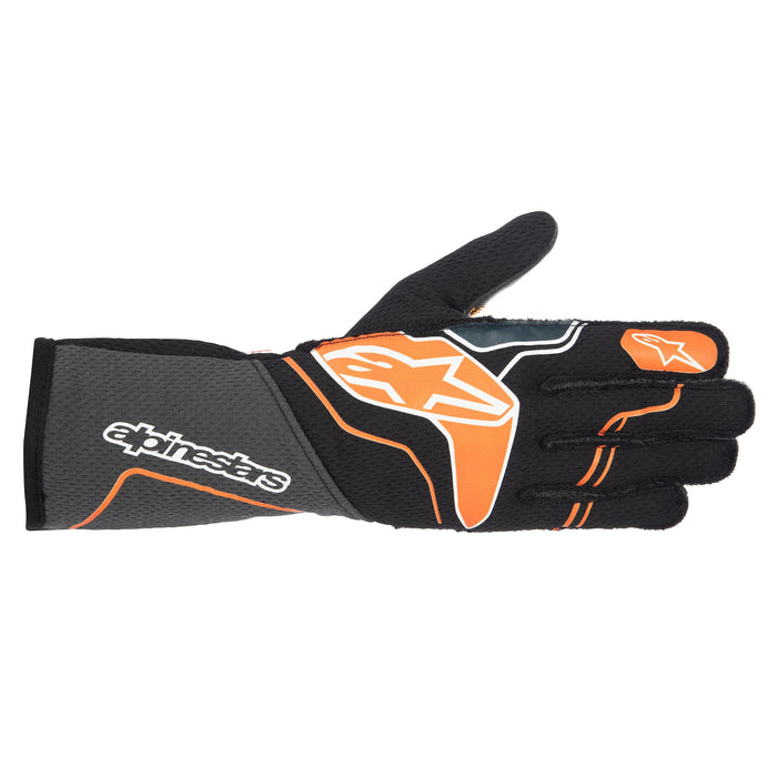 Alpinestars ZX Glove v3 Black and Orange Fluro