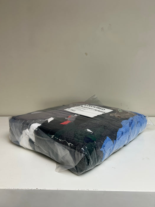 Cleaning Rags 1.5KG Coloured Pack