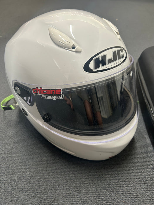 HJC AR-10 Helmet and Defnder Neckbrace package