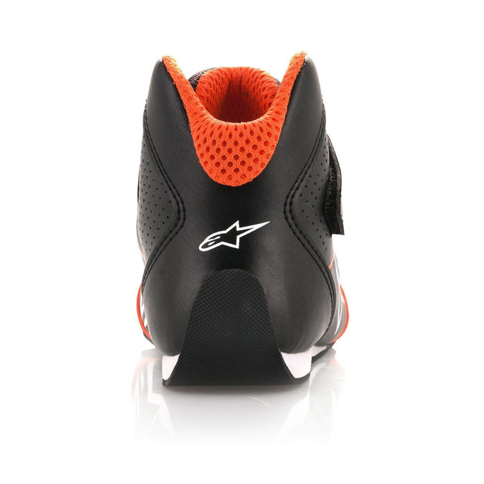 Alpinestars 1-KS Youth Kart Shoe Black White Orange Fluro