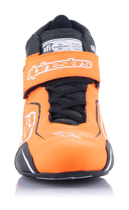 Alpinestars 1-T v3 Race Shoe Orange Fluro Black White