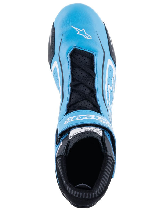 Alpinestars 1-T v3 Race Shoe Black Light Blue White