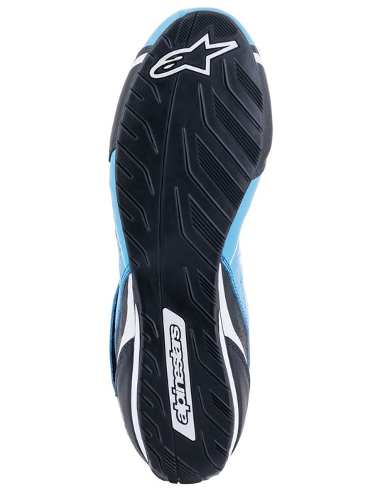 Alpinestars 1-T v3 Race Shoe Black Light Blue White