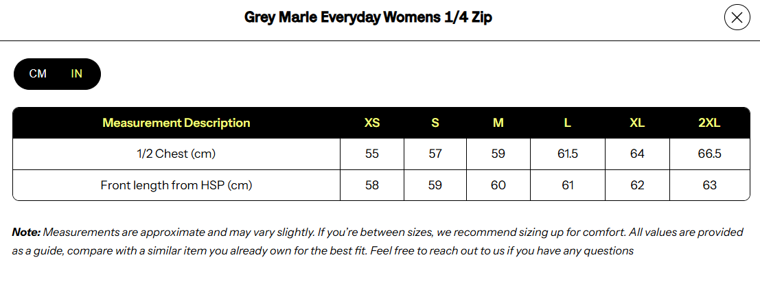 Goodmates 1/4 Zip Top