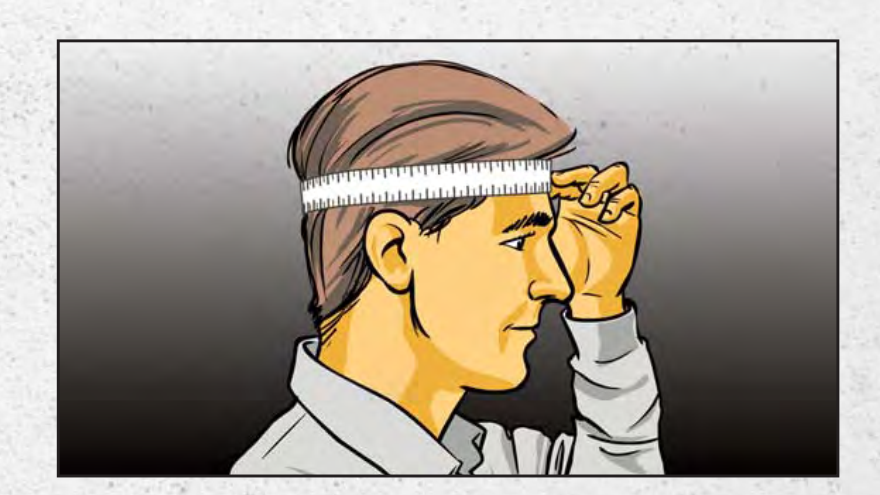 Helmet measurement guide
