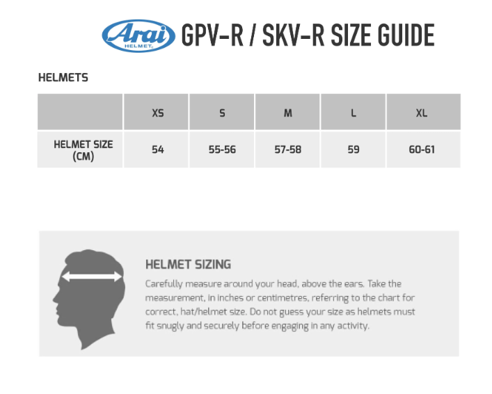 Arai GPV-R Auto Helmet