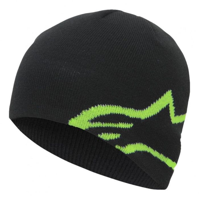 Alpinestars Black and Green Corp Shift Beanie - Order Only