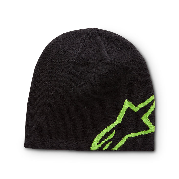 Alpinestars Black and Green Corp Shift Beanie - Order Only