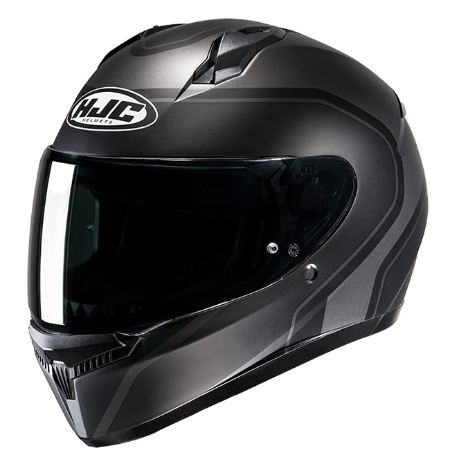 HJC Black C10 Youth Graphic Kart helmet - Order Only.