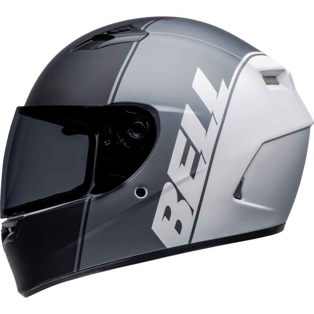 Bell Ascent Matte Black/Grey Qualifier Track Day or Karting Helmet — Chicane Racewear