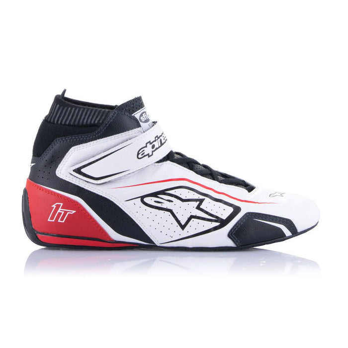 Alpinestars 1-T v3 Race Shoe White Black  Red