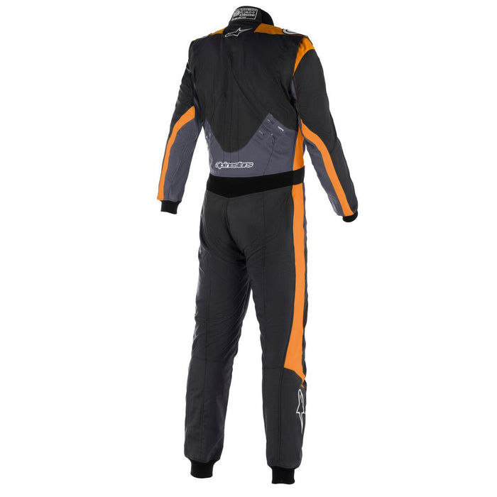 Alpinestars GP Pro Com v2 Black Asphalt Fluro Orange Suit