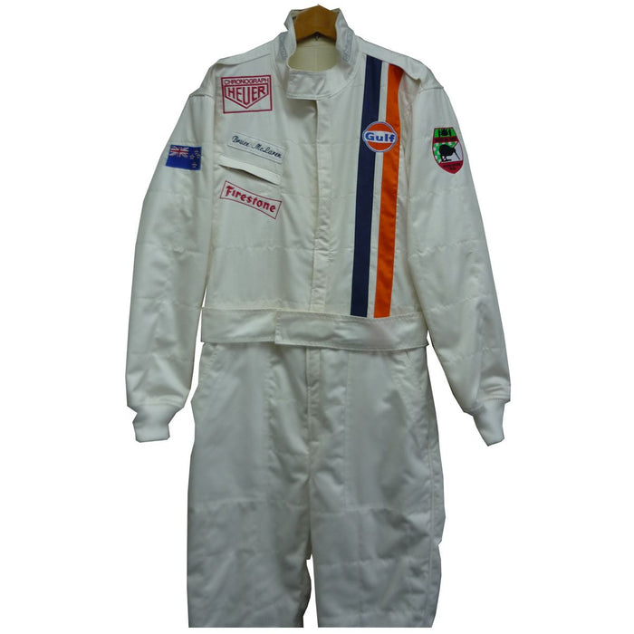 Chicane Classic Style Race suit - Classic 2 layer cream