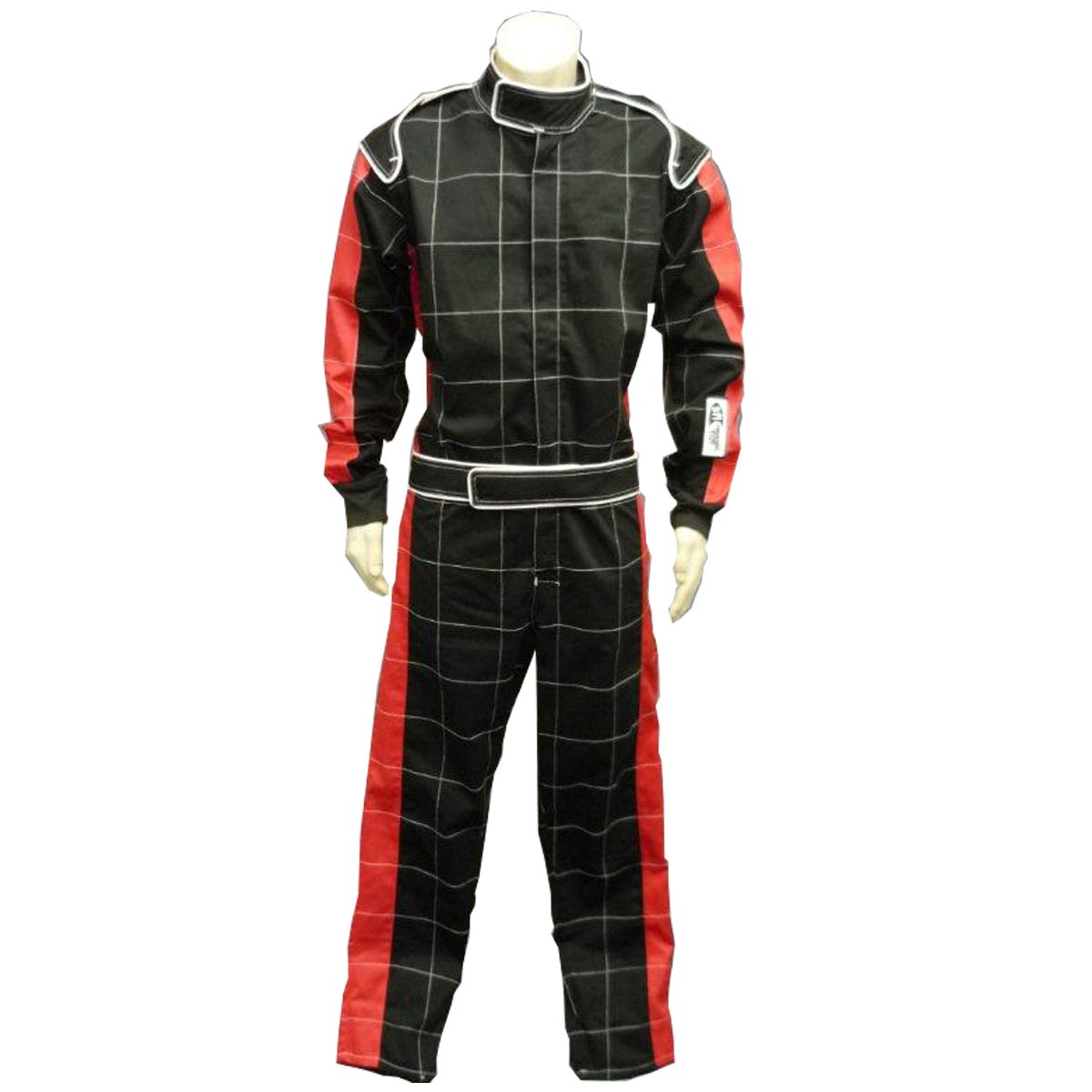 Chicane Black and Red Racer 1 Layer — Chicane Racewear