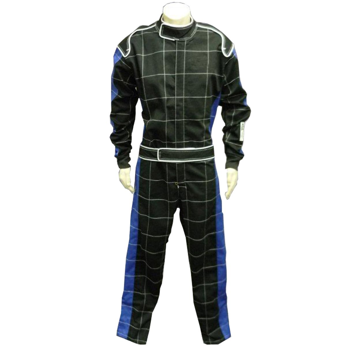 Chicane Black and Blue Racer 1 Layer — Chicane Racewear