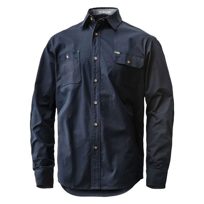 FXD LSH-1 LONG SLEEVE SHIRT - Navy  (Special Order Only)